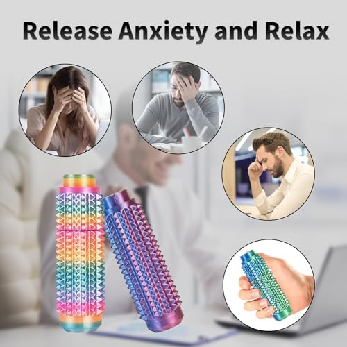 Compact pocket sized rotating spinner mechanism of the authentic adult stress management gadget.