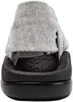 Side profile of LLSOARSS orthopedic sandals highlighting the medial arch support structure.