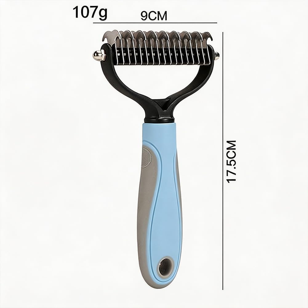 Comparison of deshedding and dematting sides on Ycppog brush