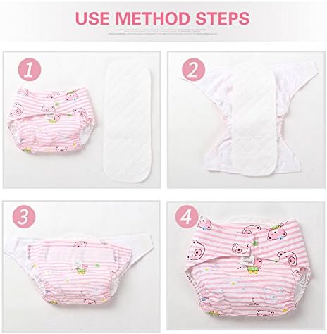 Durable stitching detail on Huhushop reusable nappy insert