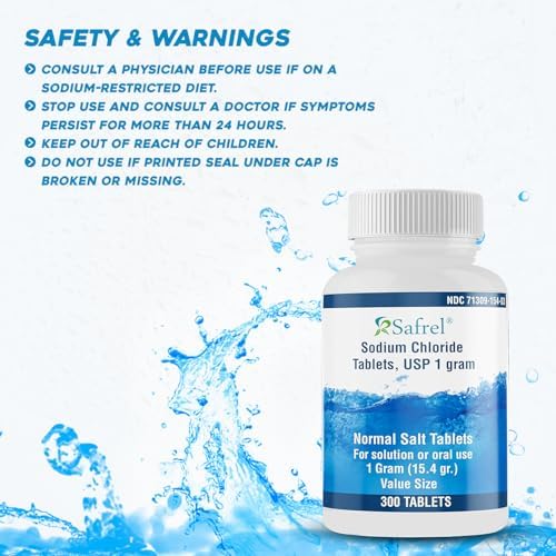 Full view of the Safrel 300 count value pack bottle designed for muscle stamina and athletic recovery.