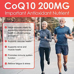 Nature Target CoQ10 softgels bottle side profile