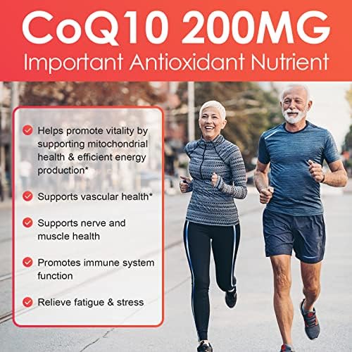 Nature Target CoQ10 softgels bottle side profile