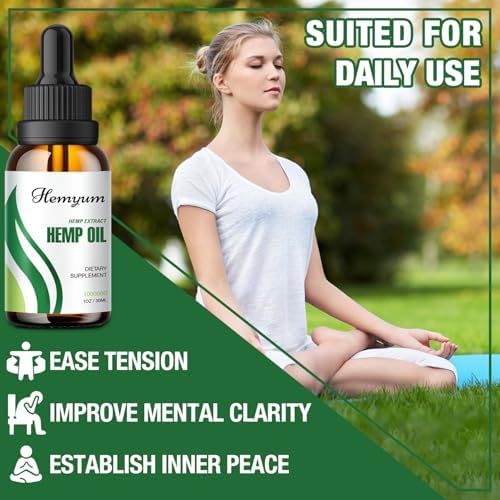Hemyum hemp oil drops 3 pack box packaging