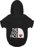 Paiaite Black Chihuahua Dog Hoodie front view showing premium winter puppy clothes style