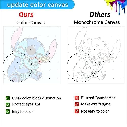 KOJEFCV cartoon superhero painting kit displaying non-toxic acrylic paint pots and detailed paintbrushes