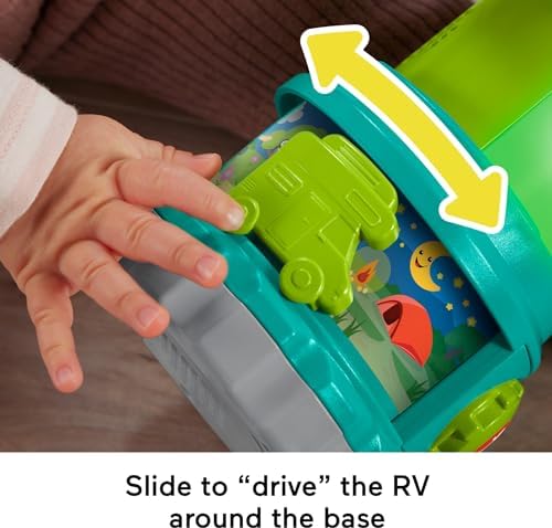 Fisher Price learning lantern showing packaging details and age recommendations.