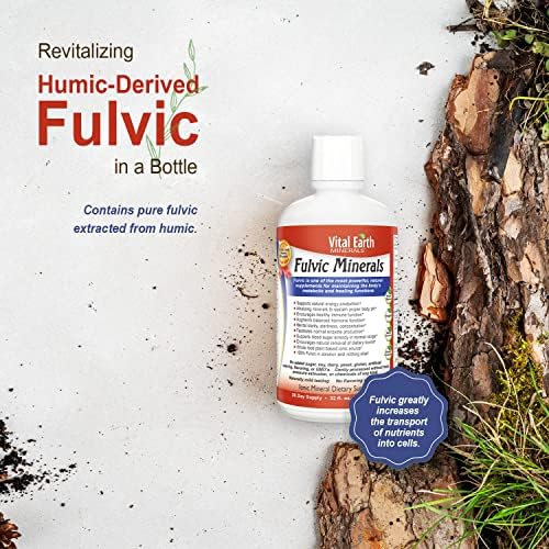 Authentic plant based ionic liquid trace minerals supplement bottle standing upright