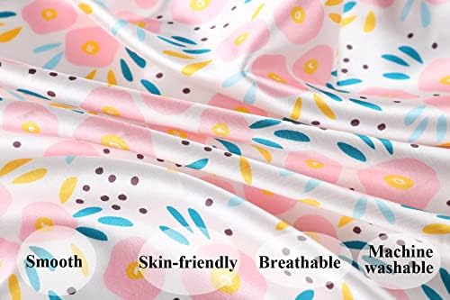 Tcmyyund nursing pillow cover showing soft satin texture
