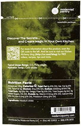 USA imported molecular gastronomy ingredients by Modernist Pantry
