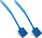 Fish Tank Cleaner with Five Sided Sponge Brush and Long Handle Aquarium Scrubber Alage Scraper for Glass Aquariums Terrarium Home Kitchen - Image 9