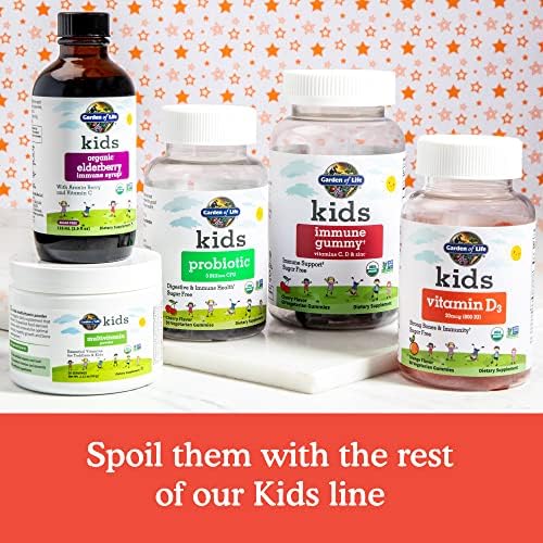60 count immune support gummies providing 30-day supply for children