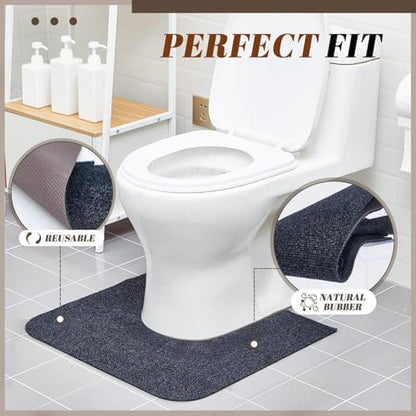 Drydiet absorbent toilet training floor pads gray