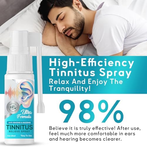 Authentic USA imported ear care product for buzzing and clicking sounds.