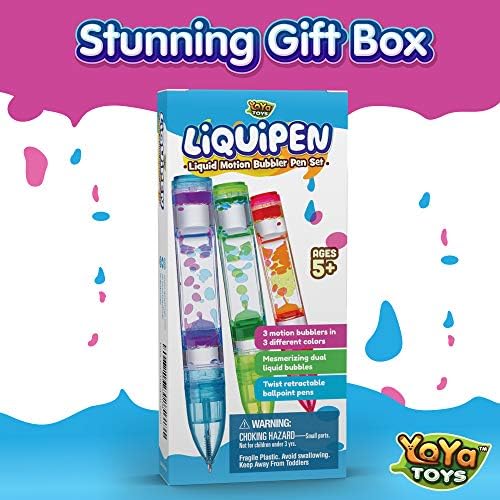 Person using YoYa Toys Liquipen for writing and sensory focus