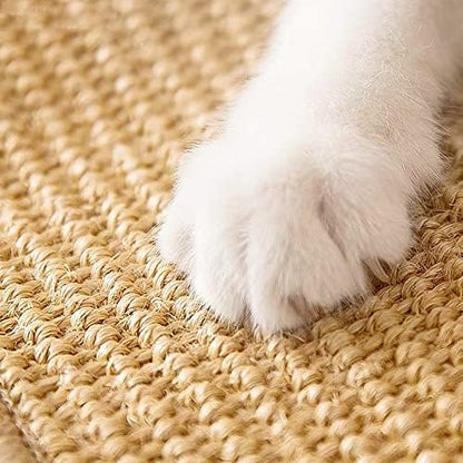 Graciadeco large cat scratching board with close up of premium cotton border