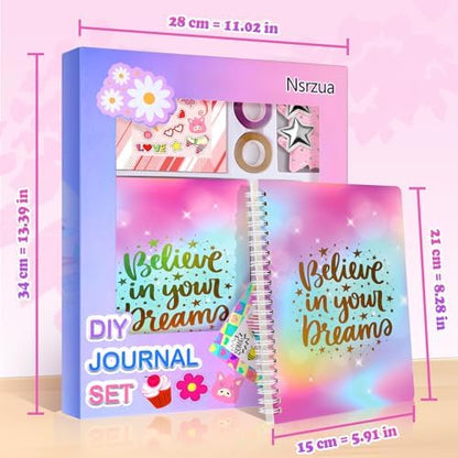 Educational arts and crafts gift set for teenage girls