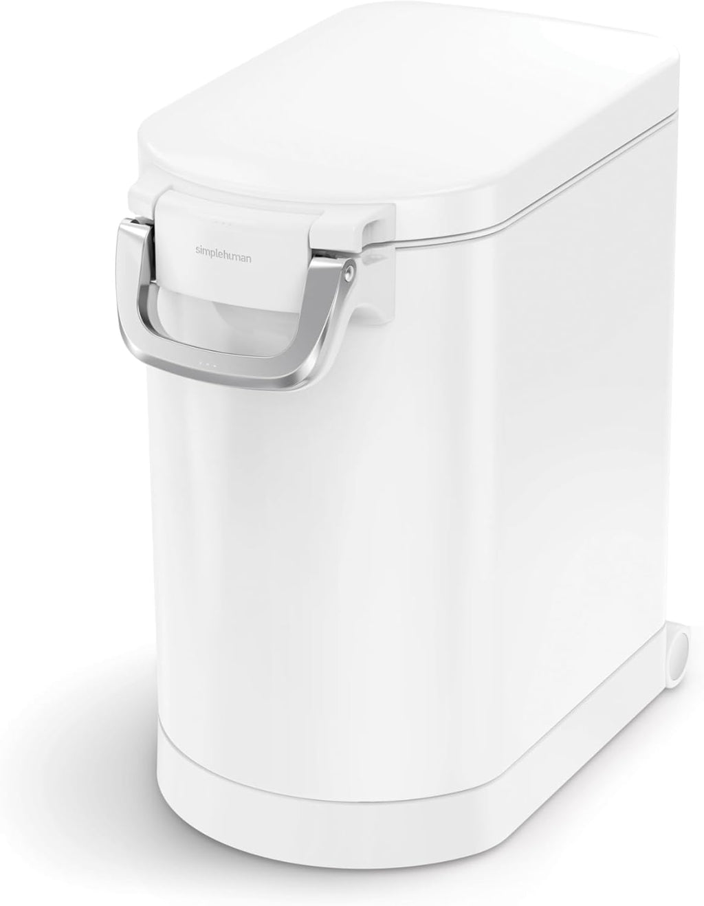 simplehuman 35 Liter, 40 lb / 18.1 kg X-Large Pet Food Storage Container for Dog Food, Cat Food, and Bird Feed, Brushed Stainless Steel - Image 15