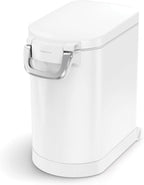 simplehuman 35 Liter, 40 lb / 18.1 kg X-Large Pet Food Storage Container for Dog Food, Cat Food, and Bird Feed, Brushed Stainless Steel - Image 15