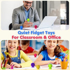 Richtim suction toys stuck to a smooth surface for desk fidgeting