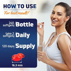 Vitamatic Lutein and Zeaxanthin softgels capsule texture display