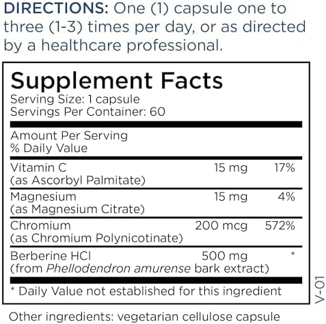 Authentic Metabolic Maintenance metabolism support supplement bottle with premium allergen free formulation details