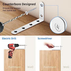 Child safety furniture strap kit for dresser