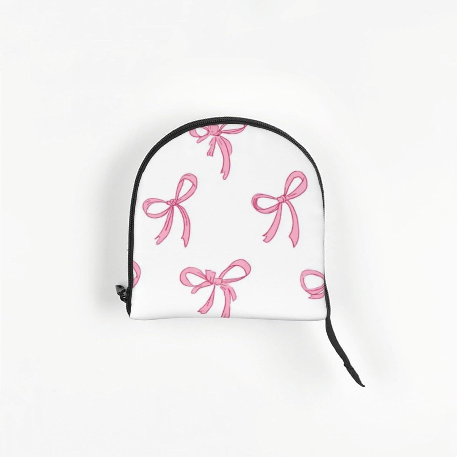 Travel friendly pink dog carrier folded for storage