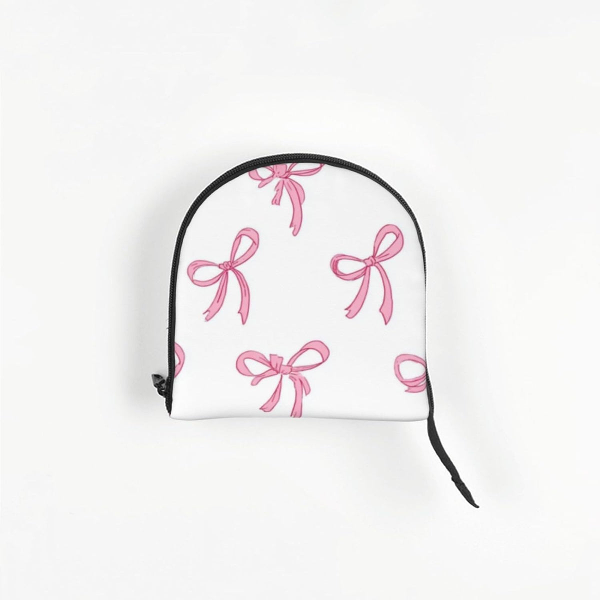 Travel friendly pink dog carrier folded for storage