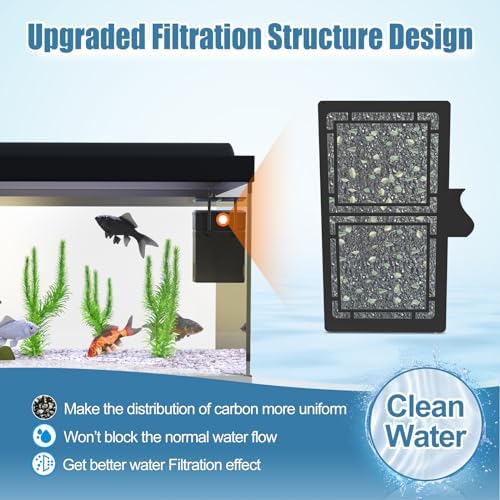 Zuqqony imported fish tank maintenance cartridges side profile