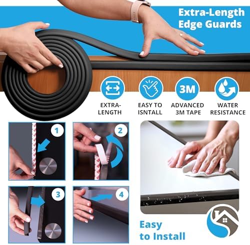 Roll of 12ft edge cushion with 3M adhesive tape