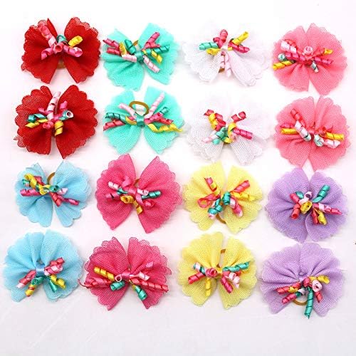 Sufermoe pet hair bows inside storage bag