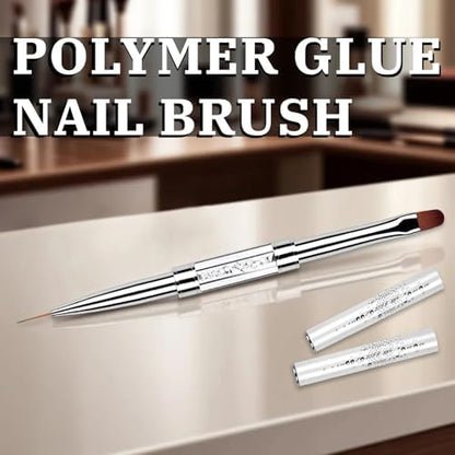 Starfa Lab builder gel brush with protective silver cap