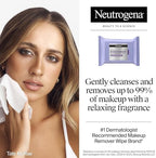 Micellar cleansing towelettes dissolving waterproof mascara and dirt gently