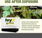 CoreTex Ivy X natural relief soap bar showing authentic USA imported packaging details.