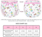 Interior cotton lining of Littleforbig reusable diaper cover