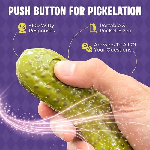 Side view of the green Mystic Pickle gadget