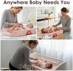 Tiny Marvels non-slip base changing pad bottom view