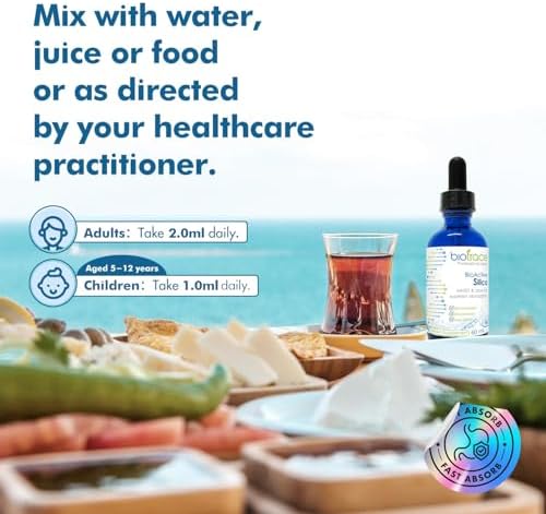 Biotrace BioActive Silica supplement for hair skin and nails