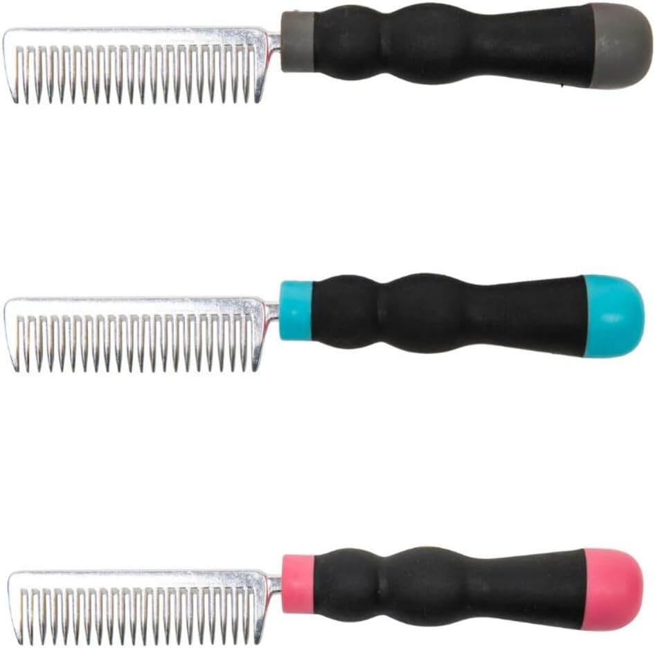 Professional's Choice Tail Tamer Soft Touch Mane Comb front view horse grooming tool