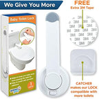 Wappa Baby toilet lock packaging and product components