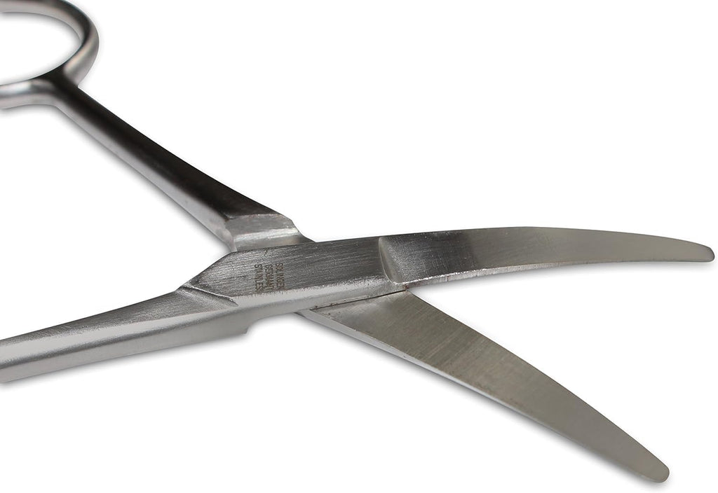 Mars Coat King 5 inch stainless steel pet trimming scissors handle detail