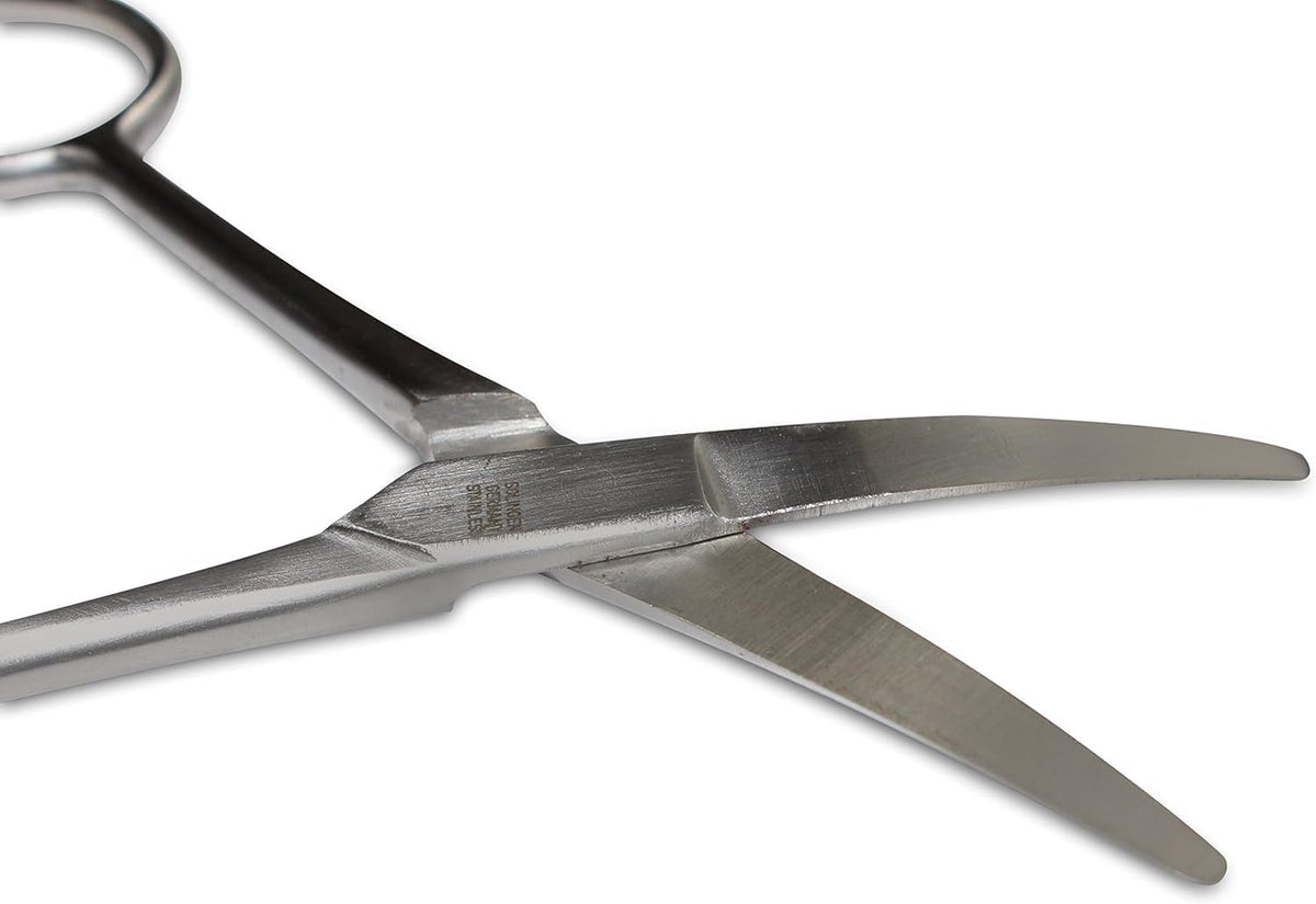 Mars Coat King 5 inch stainless steel pet trimming scissors handle detail