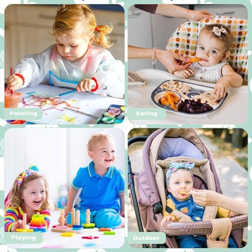Toddler dining floor protection mat showing waterproof and oilproof material texture.