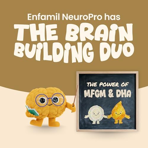 Side view of Enfamil NeuroPro infant formula refill pouches demonstrating safe packaging design.