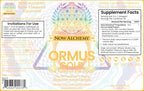Now Alchemy liquid mineral dropper bottle side label