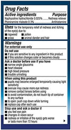 Dual-pack Naphcon-A ophthalmic solution for seasonal allergy support