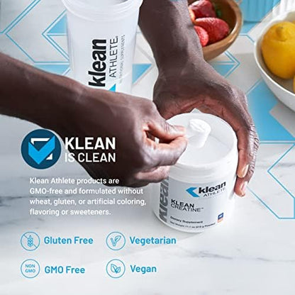 Close up of Klean Athlete Klean Creatine NSF Certified for Sport logo