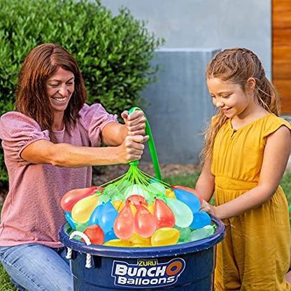 Biodegradable natural latex water balloons dropping ready for outdoor games