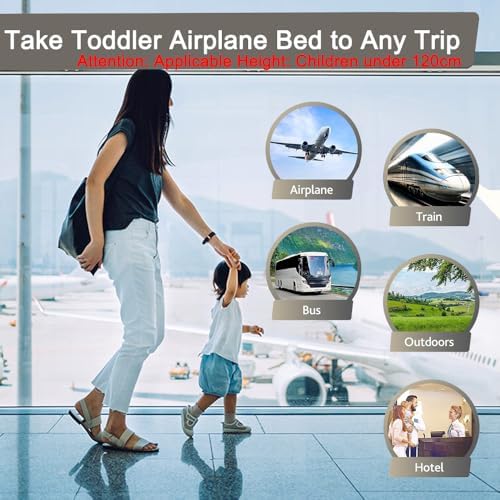 Gemgo portable kids air cot fully deflated and packed for family vacation travel.